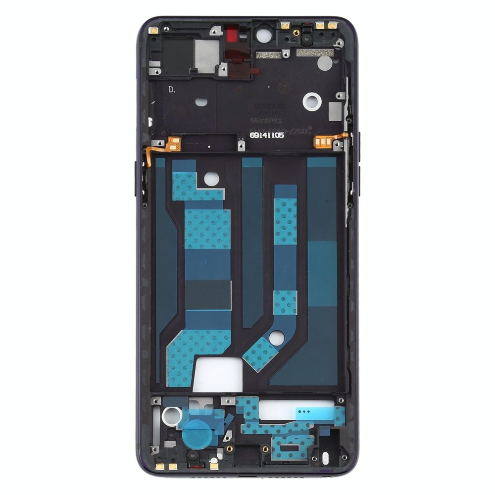 For OPPO R15 PACM00 CPH1835 PACT00 CPH1831 PAAM00 Front Housing LCD Frame Bezel Plate(Black)