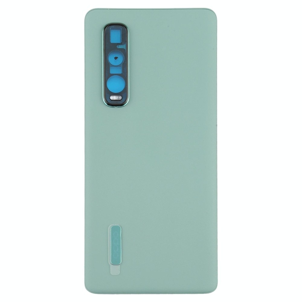 For OPPO Find X2 Pro CPH2025 PDEM30 Original Leather Material Battery Back Cover(Green)