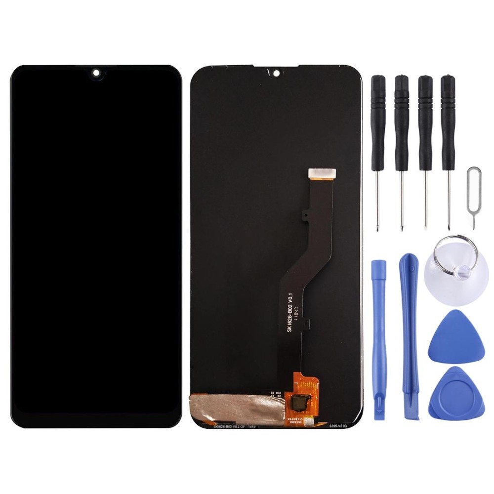OEM LCD Screen for ZTE Blade 10 Prime with Digitizer Full Assembly (Black)