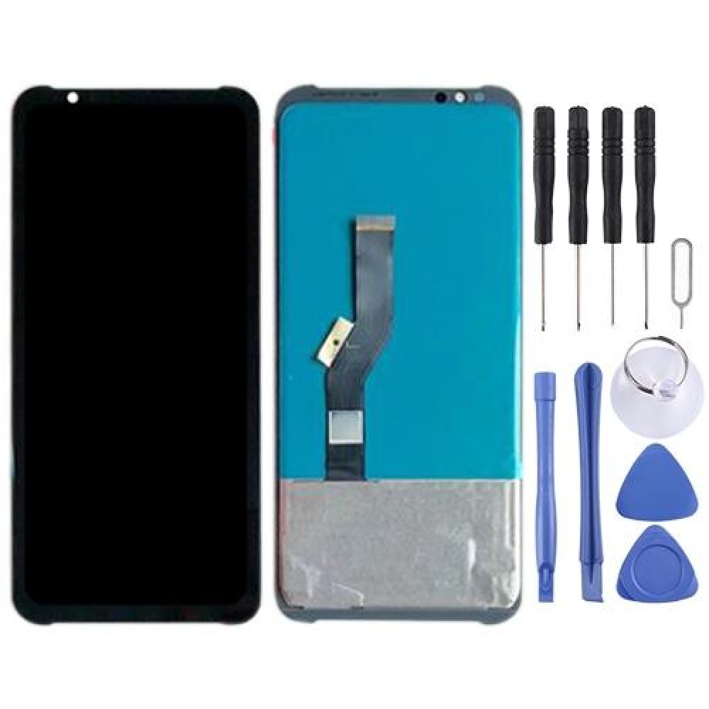 Original AMOLED LCD Screen for ZTE Nubia Red Magic 3 / 3S NX629J  with Digitizer Full Assembly （Black)