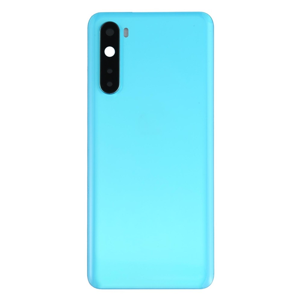 For OnePlus Nord Battery Back Cover with Camera Lens Cover (Blue)