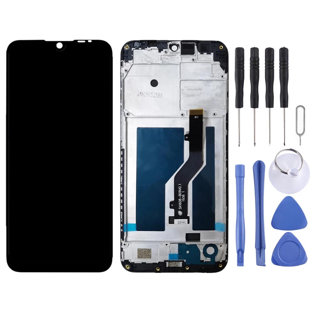 OEM LCD Screen for ZTE Blade A7 2019 2019RU  Digitizer Full Assembly with Frame（Black)