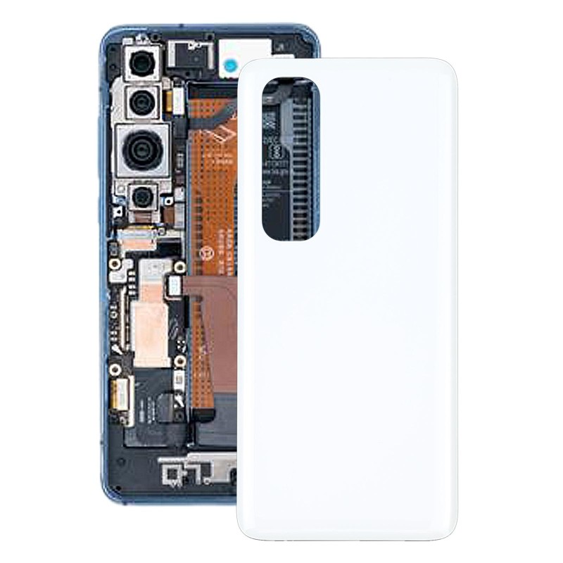 Original Battery Back Cover for Xiaomi Mi 10S(White)