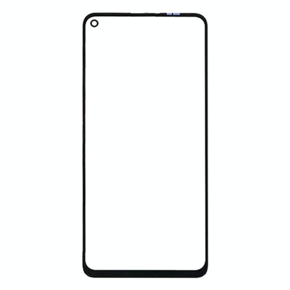 For OnePlus 8T Front Screen Outer Glass Lens (Black)