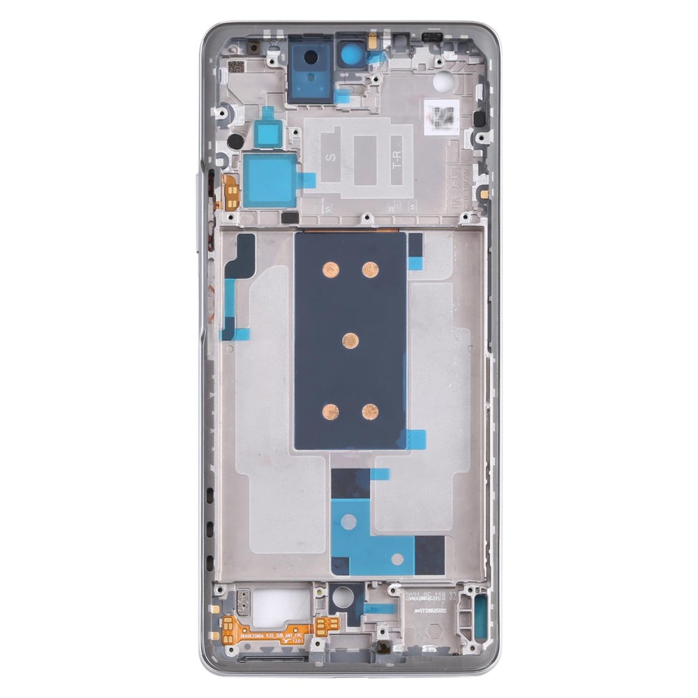 Original Front Housing LCD Frame Bezel Plate for Xiaomi 11T / 11T Pro 21081111RG 2107113SG(Silver)