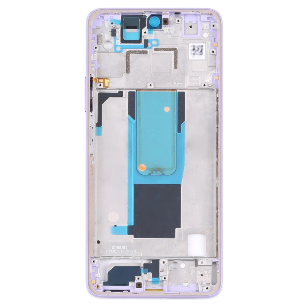 Original Front Housing LCD Frame Bezel Plate for Xiaomi Redmi Note 11 Pro (China) 21091116C / Redmi Note 11 Pro+ 5G / 11i / 11i HyperCharge 5G 21091116UI(Purple)