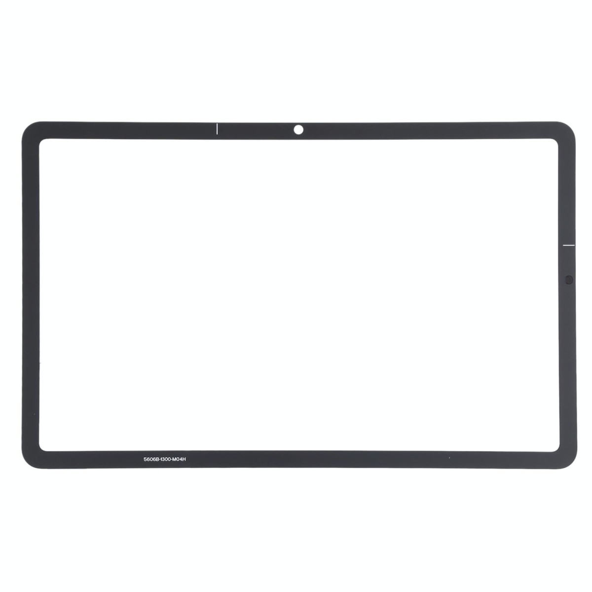 For Huawei MatePad 5G BAH3-AN10  Front Screen Outer Glass Lens (Black)