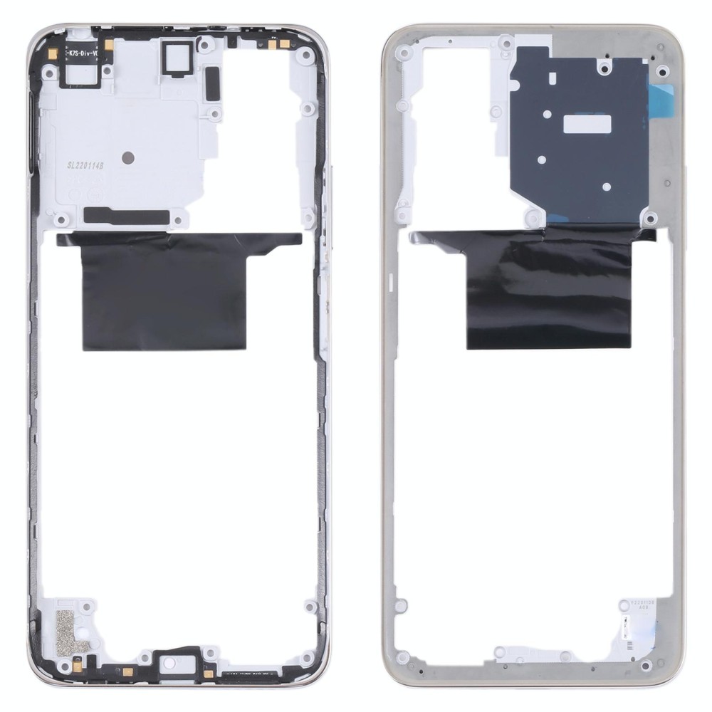 Middle Frame Bezel Plate for Xiaomi Redmi Note 11/Redmi Note 11S(White)