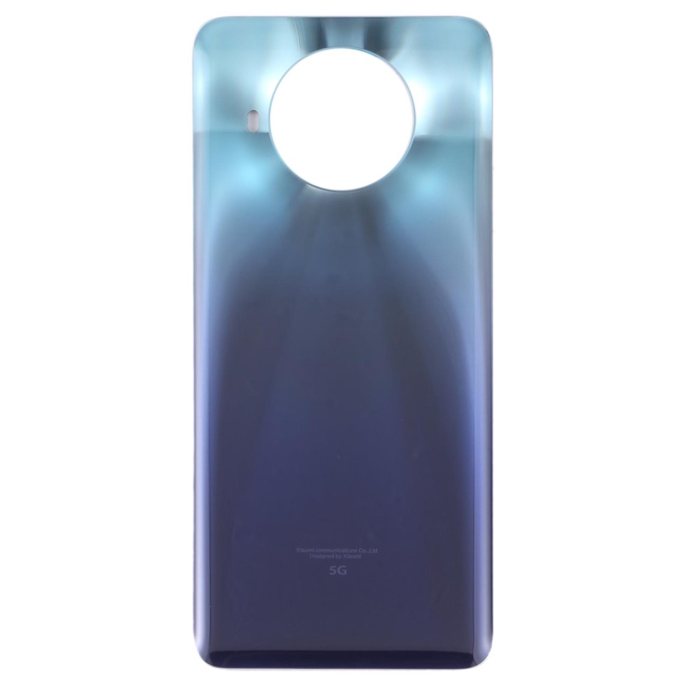 Glass Battery Back Cover for Xiaomi Redmi Note 9 Pro 5G/Mi 10T Lite 5G(Blue)