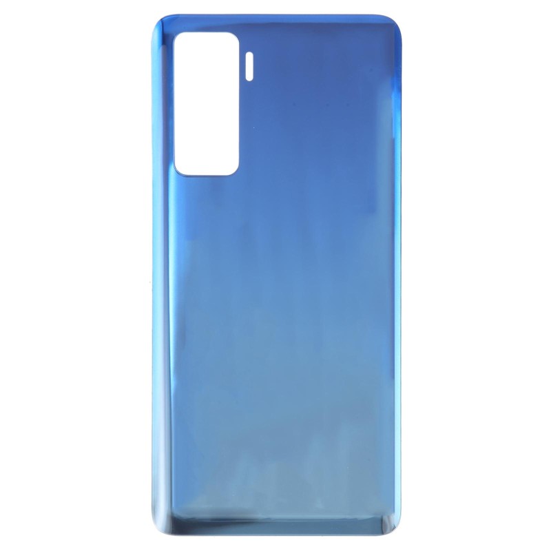 For vivo iQOO 5 5G OEM Glass Battery Back Cover(Blue)