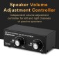 B050  Passive Speaker Volume Adjustment Controller,  Left And Right Channel Independent Volume Adjustment, 150W Per Channel
