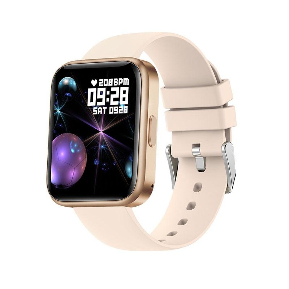 V30 1.69 inch Color Screen Smart Watch Life Waterproof,Support Bluetooth Call/Heart Rate Monitoring/Blood Pressure Monitoring/Sleep Monitoring(Gold)