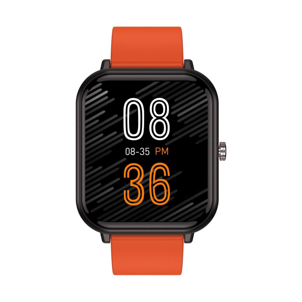 Q9pro 1.7 inch Color Screen Smart Watch, IP68 Waterproof,Support Temperature Monitoring/Heart Rate Monitoring/Blood Pressure Monitoring/Blood Oxygen Monitoring/Sleep Monitoring(Orange)