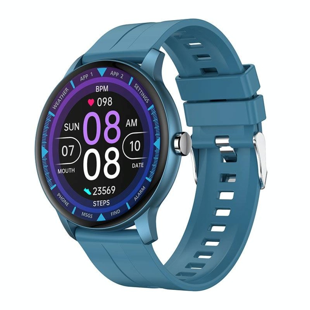 Z2 1.3 inch Color Screen Smart Watch, IP67 Waterproof,Support Bluetooth Call/Heart Rate Monitoring/Blood Pressure Monitoring/Blood Oxygen Monitoring/Sleep Monitoring(Blue)