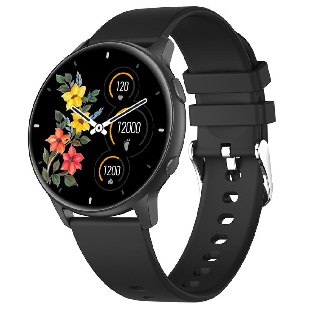 MX1 1.28 inch IP68 Waterproof Color Screen Smart Watch,(Black)