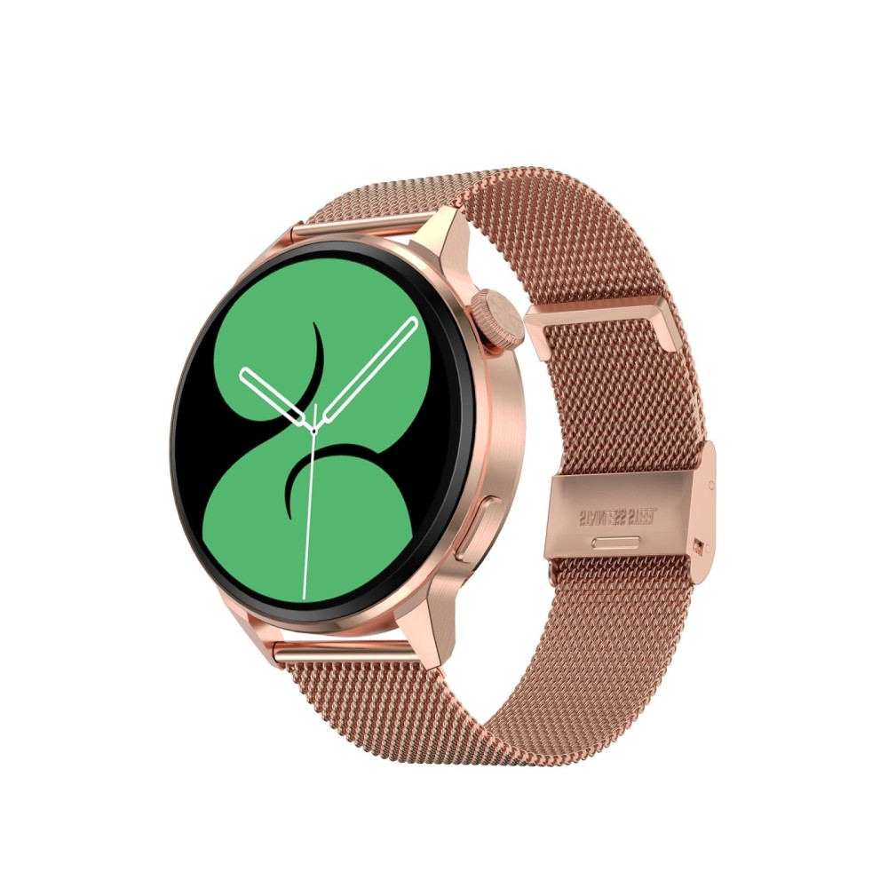 DT4 1.36 inch Steel Watchband Color Screen Smart Watch(Gold)