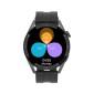 DT3 Max 1.36 inch Silicone Watchband Color Screen Smart Watch(Black)