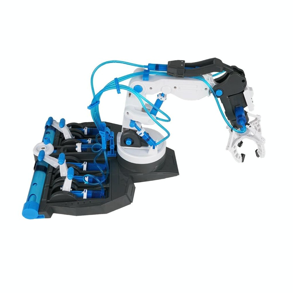 MoFun 101 Hydraulic Robot Arm 3 in 1 Science and Education Assembled Toys(Blue)