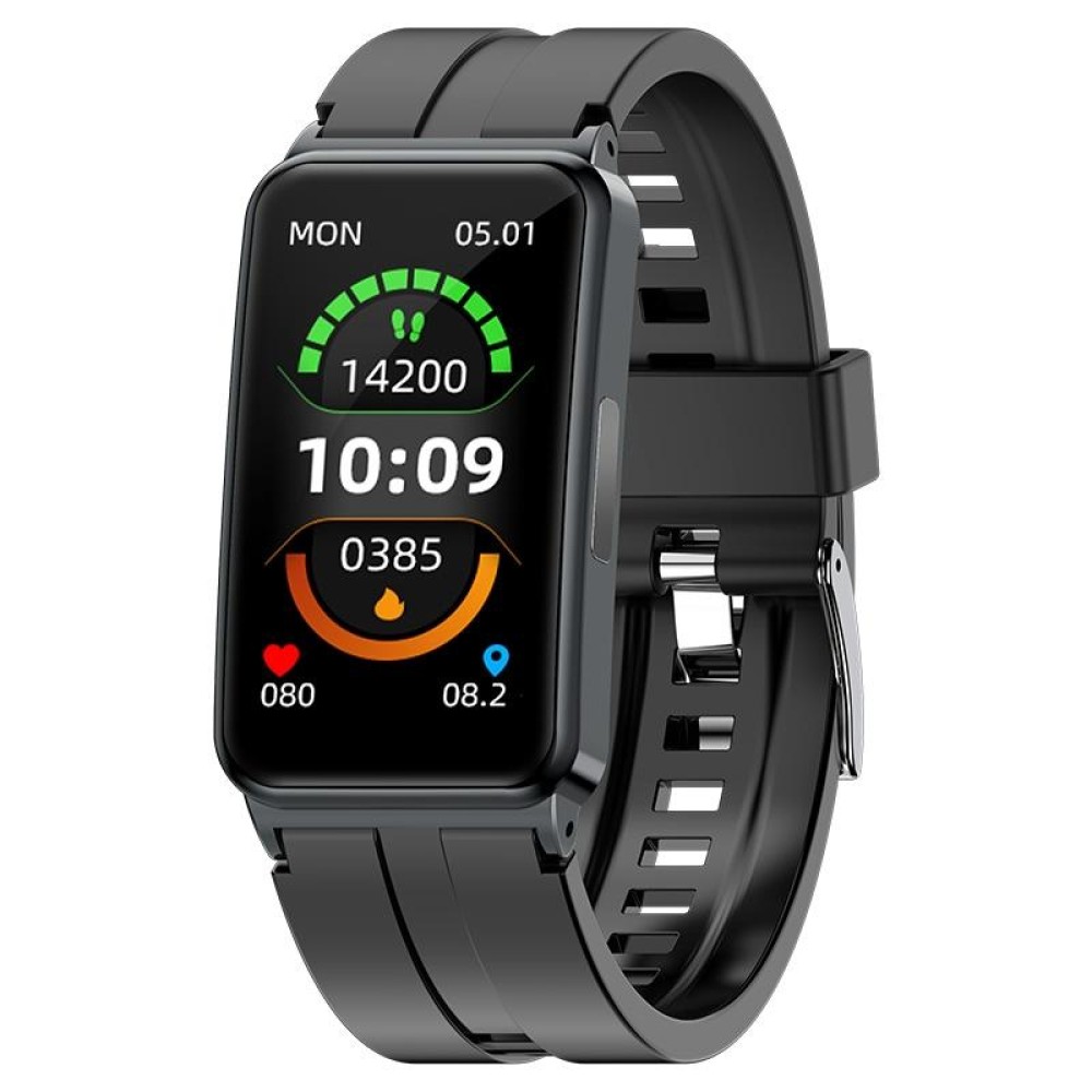 EP01 1.47 inch Color Screen Smart Watch,Support Heart Rate Monitoring/Blood Pressure Monitoring(Black)