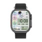 DT8 Ultra Max 2.1 inch Color Screen Smart Watch,Support Heart Rate Monitoring / Blood Pressure Monitoring(Black)