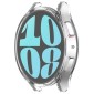 For Samsung Galaxy Watch6 44mm Full Coverage TPU Electroplated Watch Protective Case(Transparent)
