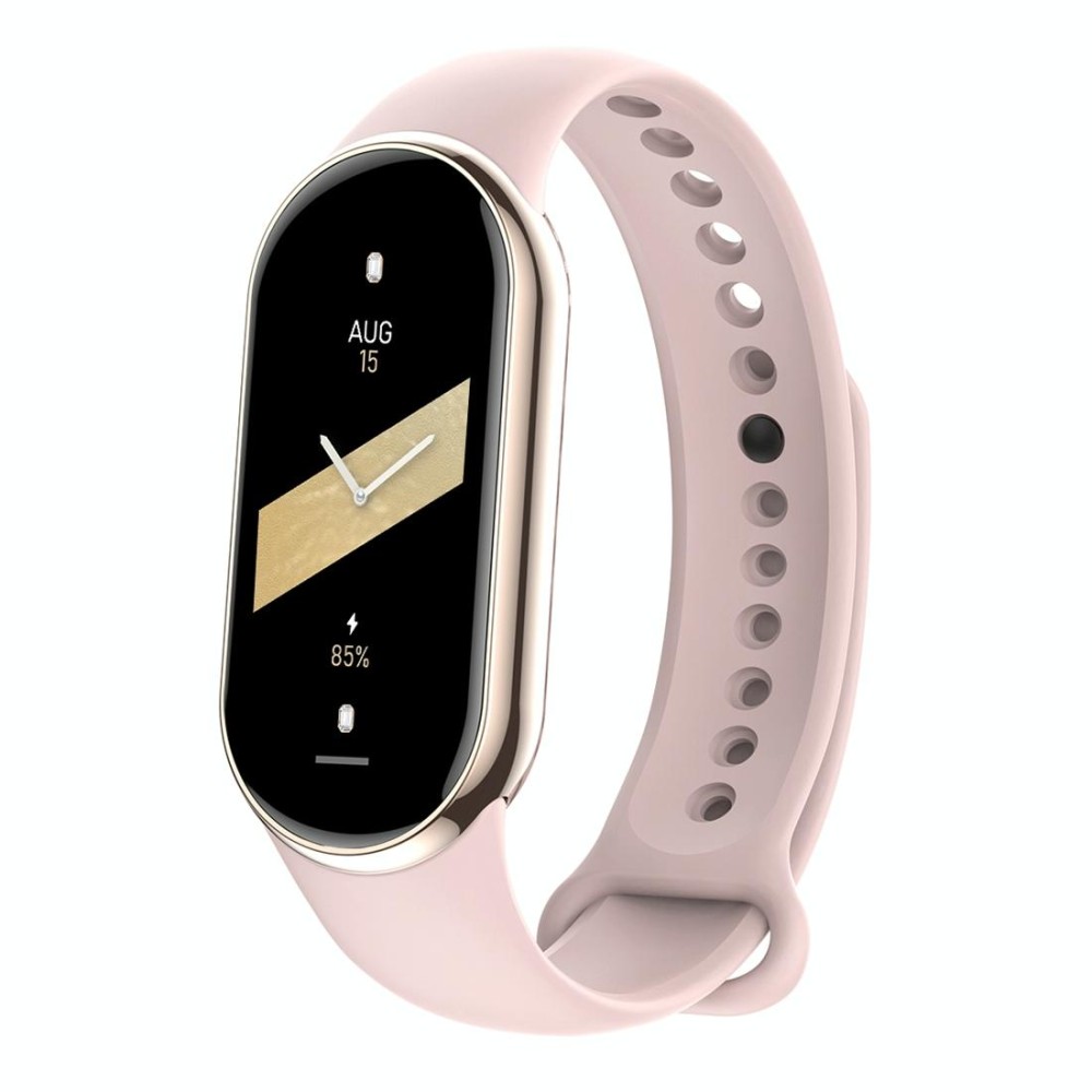 M8 1.14 inch IP68 Waterproof Color Screen Smart Watch,Support  Heart Rate / Blood Pressure / Blood Oxygen / Blood Sugar Monitoring(Pink)
