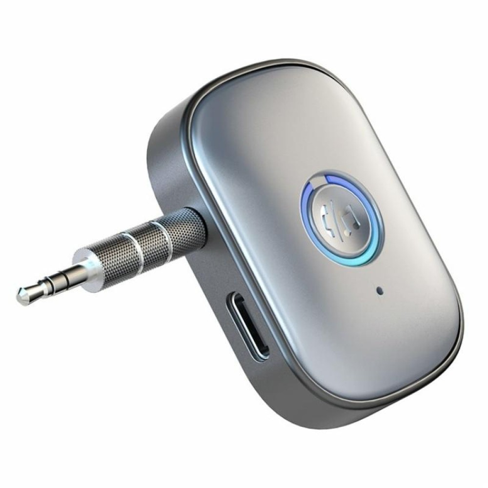 Portable Mini BT 5.3 Receiver Car Audio Adapter Hands-Free AUX Car Bluetooth Receiver
