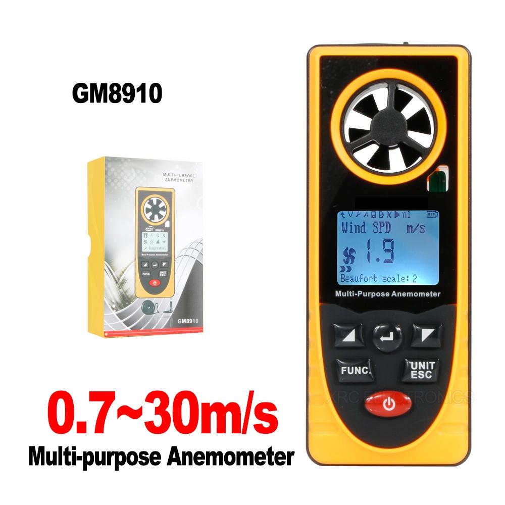 GM8910 Multi-purpose Anemometer