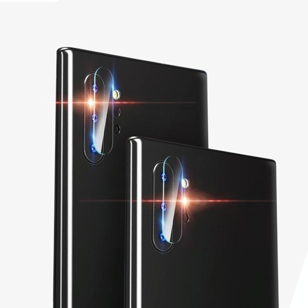 2PCS mocolo 0.15mm 9H 2.5D Round Edge Rear Camera Lens Tempered Glass Film for Galaxy Note 10+