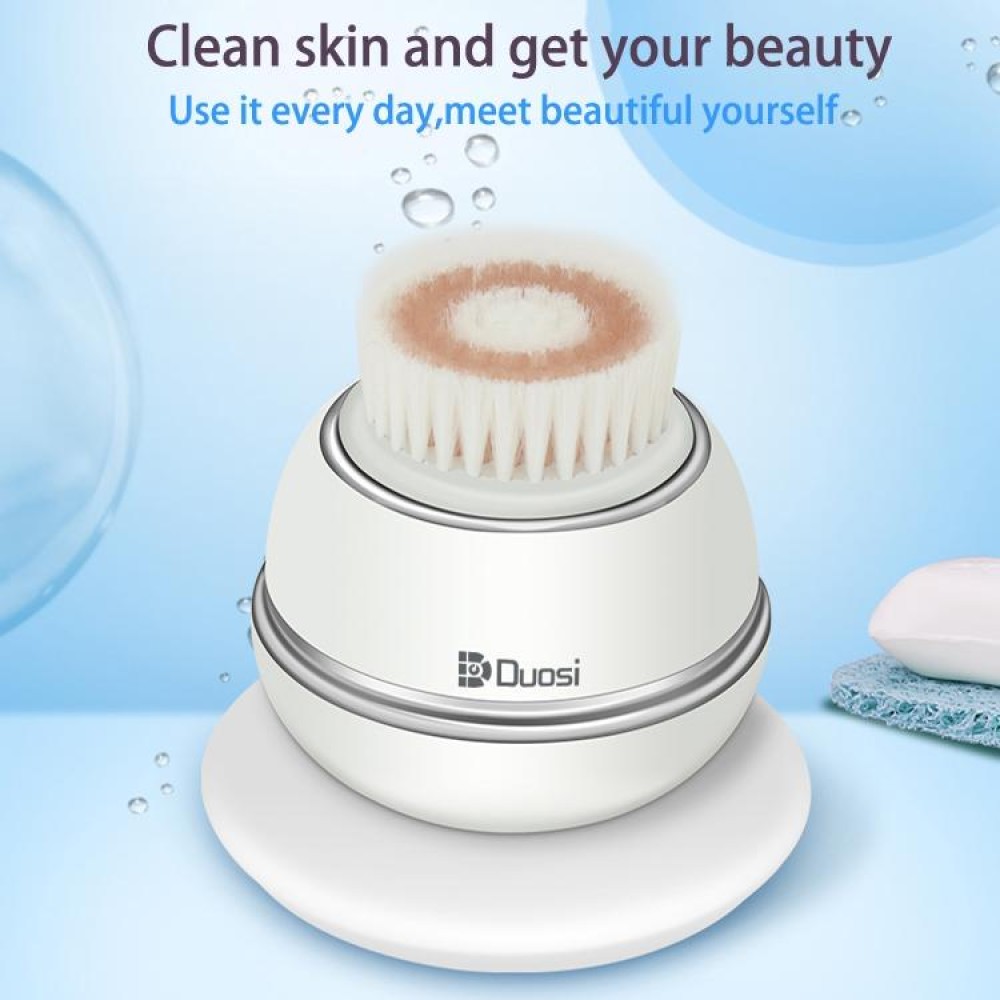 Duosi DY-103 USB Rechargeble Electric Facial Cleansing Brush Waterproof Face Deep Pore Cleaning Massager Exfoliator Oil Dirt Blackhead Remove