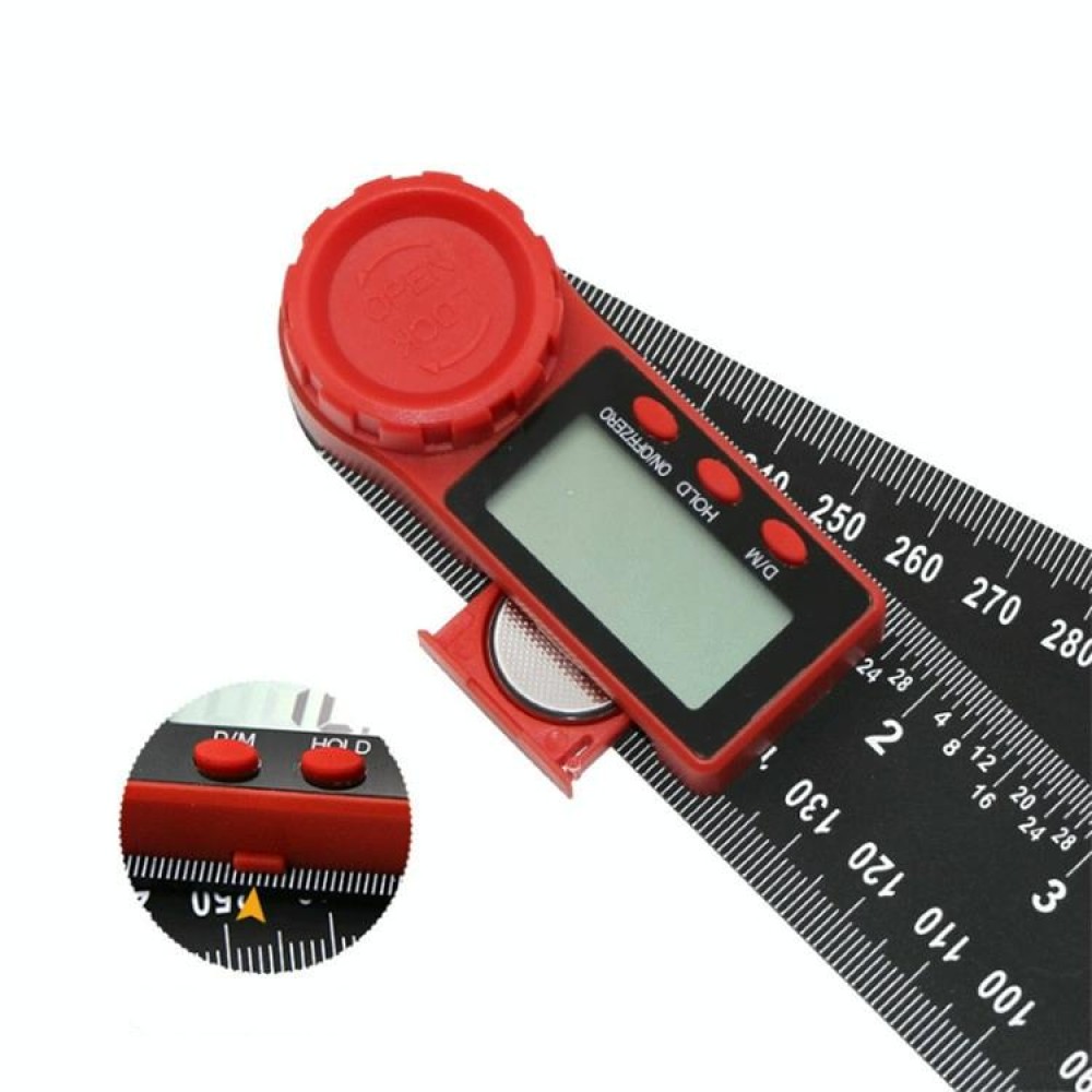 Two-in-one Digital Angle Protractor(200mm)