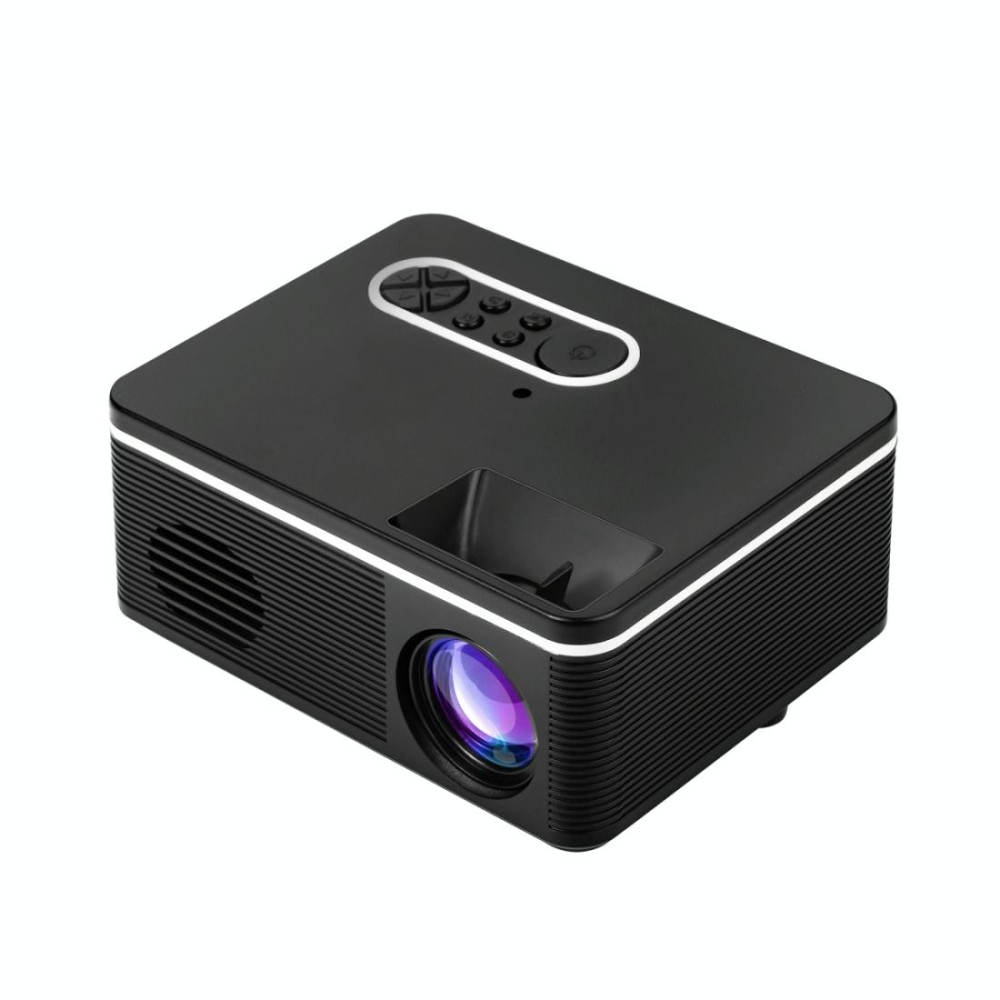 S361 80 lumens 320 x 240 Pixel Portable Mini Projector, Support 1080P, UK Plug(Black)