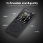 Portable MP4 Lossless Sound Music Player FM Recorder Walkman Player Mini Support Music, Radio, Recording, MP3, TF Card, No Memory(Pink)