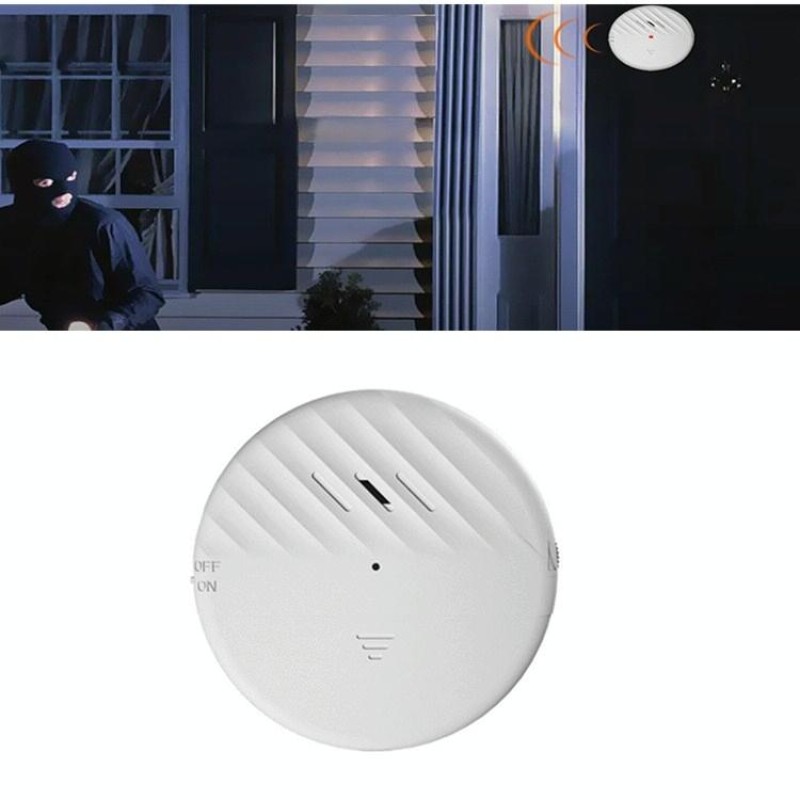 C100 125dB Vibration Sensor Alarm Door and Window Alarm Home Personal Anti-theft Alarm(White)