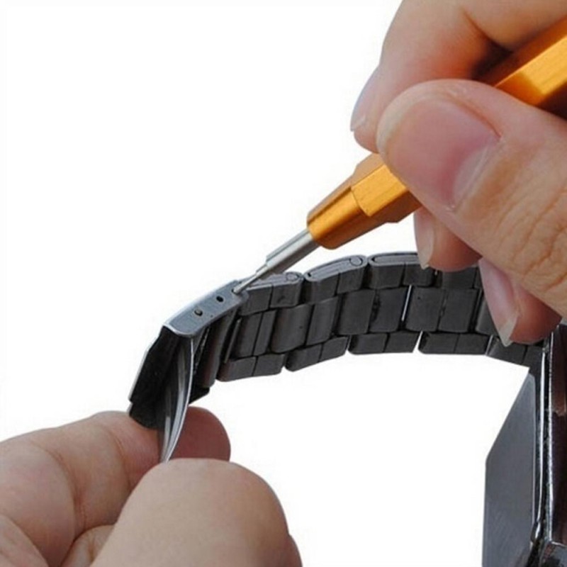 10 PCS Watch Repair Tool Strap Installation and Removal Tool Strap Link Pin Spring Bar Remover, Random Style Delivery