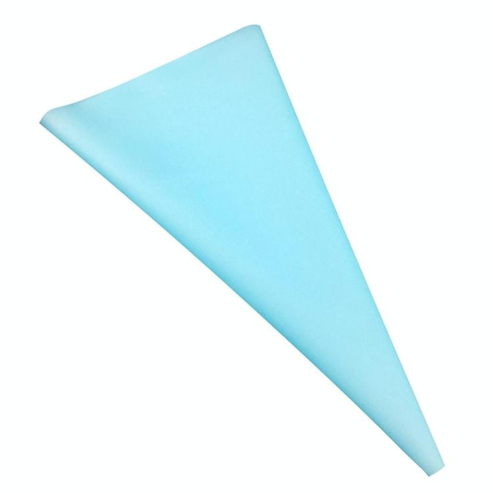 4 in 1 Silicone Icing Piping Cream Pastry Bag Nozzle DIY Cake Decorating Tools Set(EVA Bag Blue 4 Mixed)