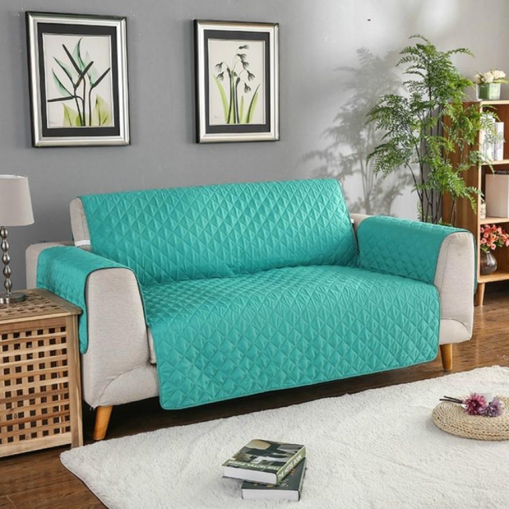 Machine Washable Sofa Couch Covers Anti-slip Recliner Sofa Protective Mat for Pet Dogs Cats, Size:55x196cm(Green)
