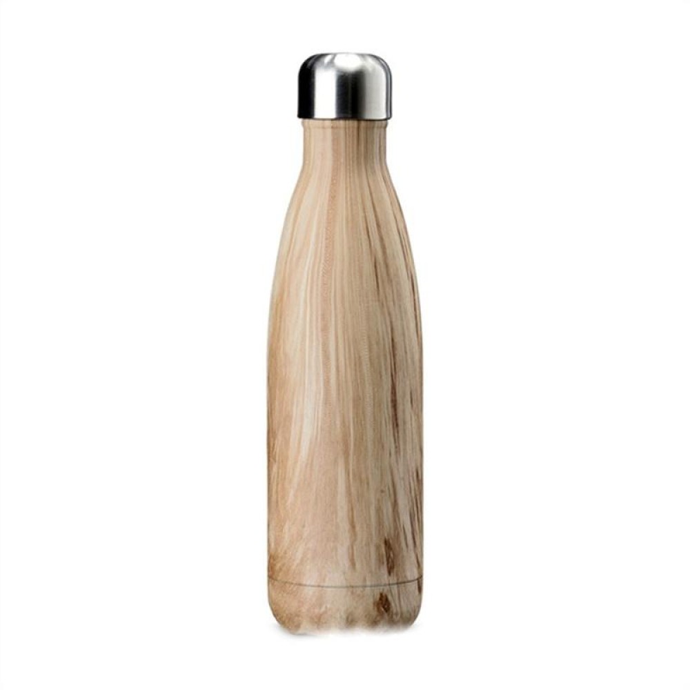 Thermal Cup Vacuum Flask Heat Water Bottle Portable Stainless Steel Sports Kettle(Dark Khaki)