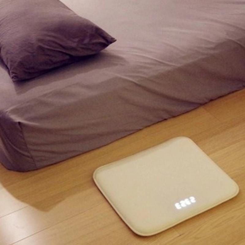 Pressure Sensitive Alarm Clock Carpet Electronic Digital Clock Bedroom Anti-Slip Wear-Resisting Soft Mat Smart Wake Up