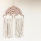 Handmade Baby Room Rainbow Cotton Tassel Wall Hanging Lace Home Decoration ,Random Color Delivery