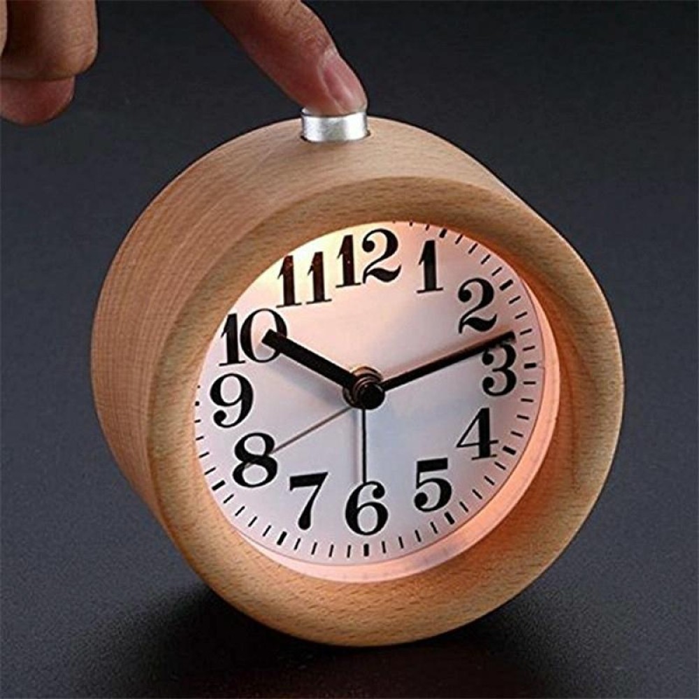 Student Creative Bedside LED Clock Mute Personality Snooze Small Alarm Clock