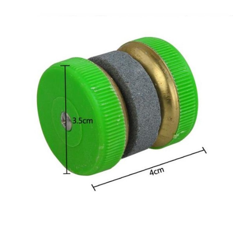 5 PCS Mini Kitchen Knife Sharpener Stone Abrader Grinding Wheels Sharpening Tool Kitchen Accessories Random Color Delivery