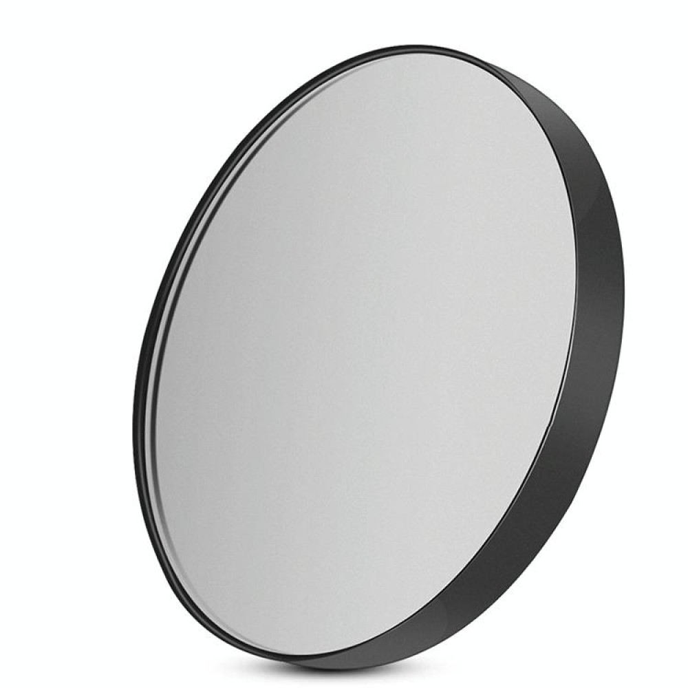 Magnification Small Round Mirror with Suction Cup Makeup Mirror 8.8cm Magnification Makeup Mirror, Model:Black Ten Times