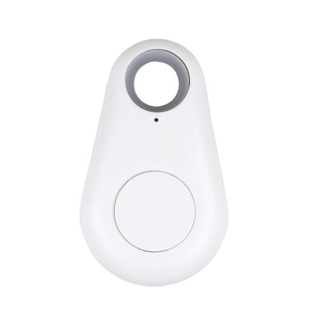 Keyfinder Wallet Dog Cat kids GPS locator anti lost keychain Smart Search Bluetooth Tracker Tag(White)