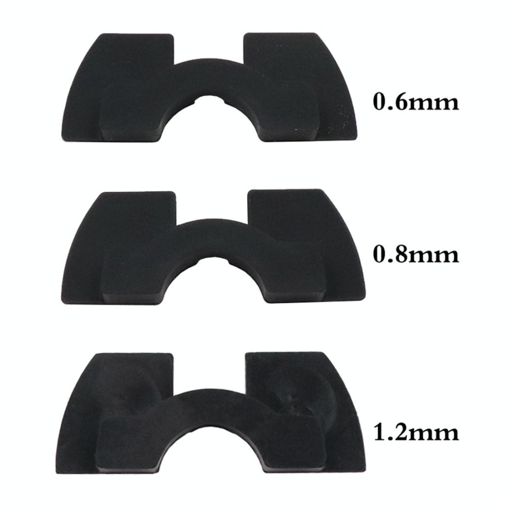 3 PCS Shock Absorption Shockproof Standing Handle Rubber Damper for Xiaomi Mijia M365 Electric Scooter(Black)
