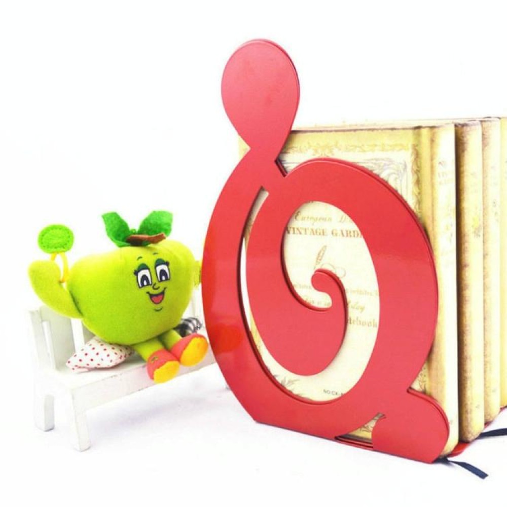 2 PCS Book Bezel Book Metal Book Stand Bookmark Note Book Stand(Red Treble)