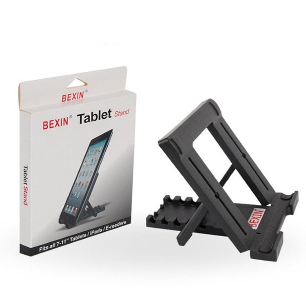 Foldable Tutor Learning Machine Desktop Stand for 7-11 inch Tablet(Black)