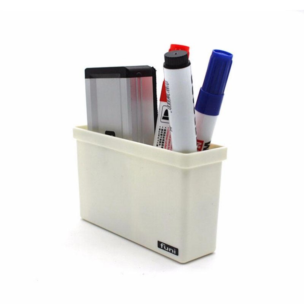 2 PCS Magnetic Plastic Storage Box Drawer Blackboard Chalk Pens Desk Storage Organiser Home Storage Boxes