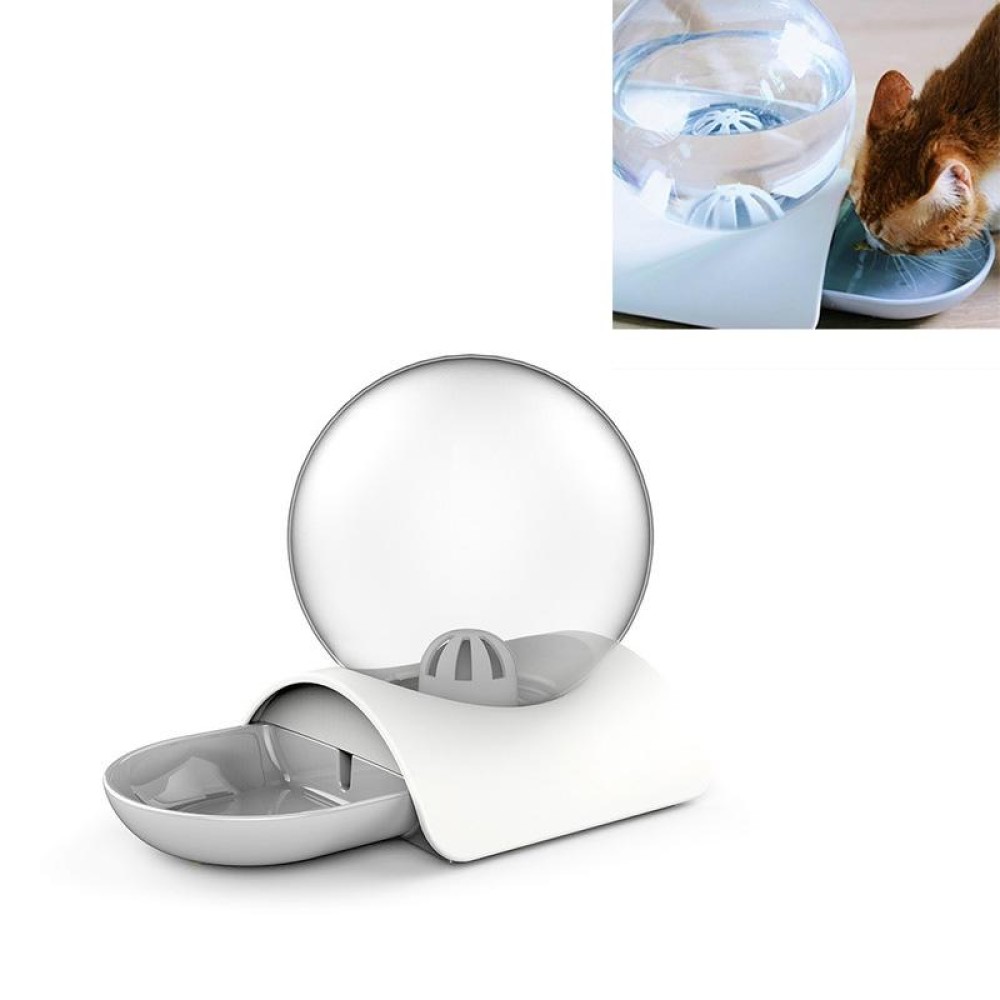 Pet Automatic Drinking Fountain Cat Drinking Bowl Supplies(Gray)