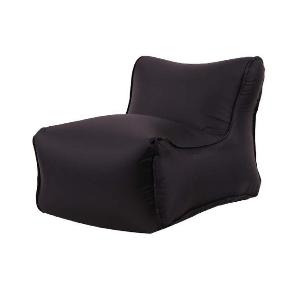 Waterproof Mini Inflatable Baby Seats SofaChair Furniture Bean Bag Seat Cushion(Black seat)